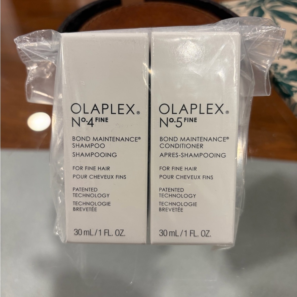 NIB SEALED OLAPLEX No.4 & No.5 Shampoo & Conditioner 30 mL each